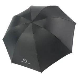 Ô Dù Gấp Tự Động 2 Chiều Phủ Chống UV, Tán 100 cm, Giao Màu Ngẫu Nhiên
