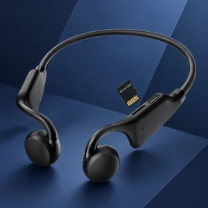 Tai Nghe Bluetooth Thể Thao Dẫn Truyền Xương Đeo Cổ, Kháng Nước & Pin 8 Giờ