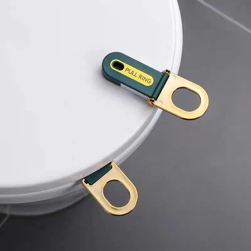 Tay Nâng Nắp Bồn Cầu Dán Tường, Mở Nắp Không Chạm Tay Bẩn, Dùng Cho Tủ Ngăn Kéo