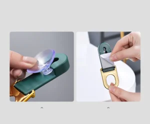 Tay Nâng Nắp Bồn Cầu Dán Tường, Mở Nắp Không Chạm Tay Bẩn, Dùng Cho Tủ Ngăn Kéo