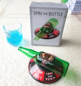 Trò Chơi Vòng Quay Chai Spin The Bottle Cho Tiệc Bạn Bè