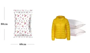 Túi Nén Hút Chân Không 60x80cm Đựng Quần Áo, Chăn Màn