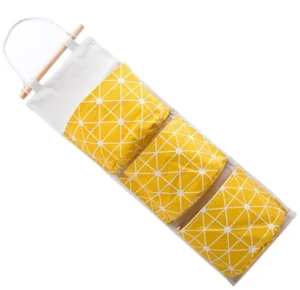 Túi Vải Treo Tường 3 Ngăn Đa Năng 58,5 x 20,5 cm
