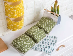 Túi Vải Treo Tường 3 Ngăn Đa Năng 58,5 x 20,5 cm