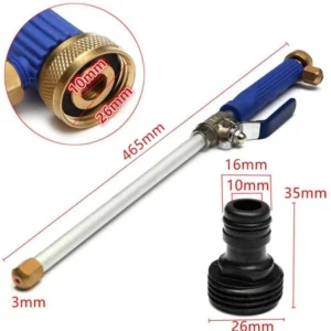 Vòi Xịt Tăng Áp Water Jet Dài 46,5 cm, Rửa Xe, Tưới Cây