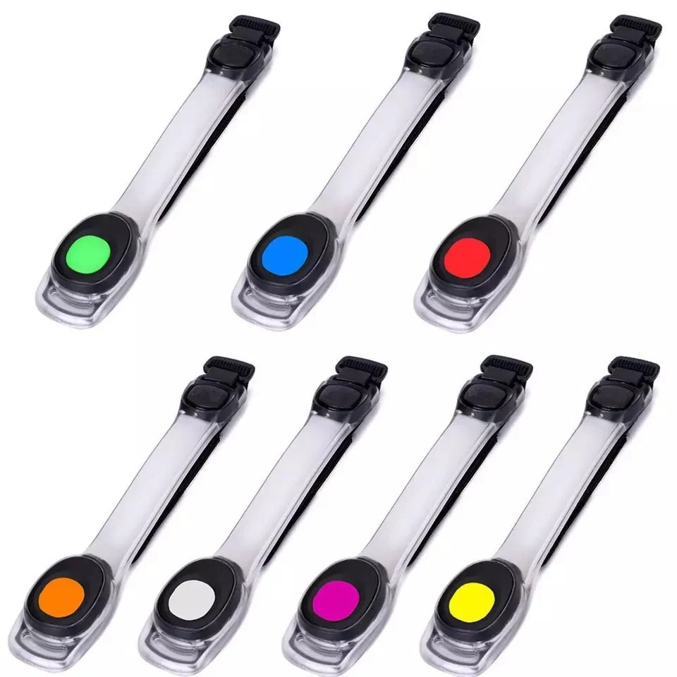 Vòng Đeo Đèn LED Phát Sáng Cảnh Báo Khi Chạy Bộ, Đạp Xe Ban Đêm