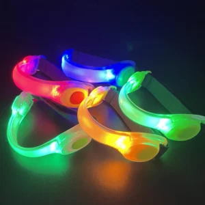 Vòng Đeo Đèn LED Phát Sáng Cảnh Báo Khi Chạy Bộ, Đạp Xe Ban Đêm