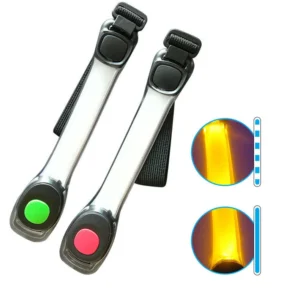 Vòng Đeo Đèn LED Phát Sáng Cảnh Báo Khi Chạy Bộ, Đạp Xe Ban Đêm