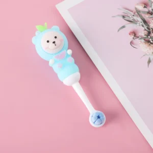 Bàn Chải Đánh Răng Cho Bé 3–6 Tuổi Lông Siêu Mảnh 0,11 mm, Cán Hình Thú Chống Trượt
