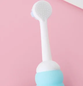 Bàn Chải Đánh Răng Cho Bé 3–6 Tuổi Lông Siêu Mảnh 0,11 mm, Cán Hình Thú Chống Trượt