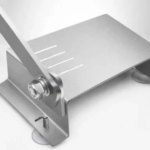 Bàn Thái Thịt Inox Dài 33,5 cm Dạng Dao Đòn Bẩy, Chỉnh Độ Dày Lát Cắt
