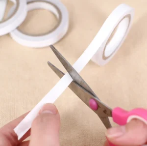 Băng Keo 2 Mặt Bản 8 mm Dài 6 m, Keo Acrylic Dán Giấy, Nhựa, Kính, Kim Loại