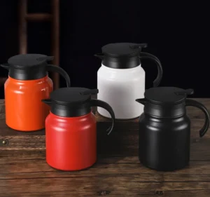 Bình Pha Trà Giữ Nhiệt Inox 304 Có Lõi Lọc Trà, Nắp Bấm, Dung Tích 800 ml