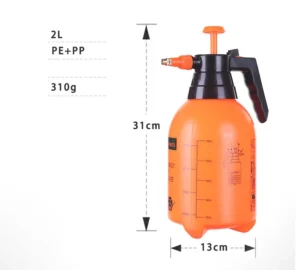 Bình Xịt Tưới Cây Áp Suất 2 Lít, Đầu Phun Đồng