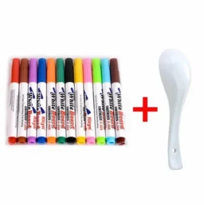 Bộ 12 Bút Vẽ Hình Nổi Trên Nước Cho Bé Kèm Muỗng