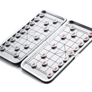 Bộ Cờ Tướng Nam Châm Mini Hộp Gập 16 × 15,4 × 2 cm