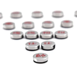 Bộ Cờ Tướng Nam Châm Mini Hộp Gập 16 × 15,4 × 2 cm