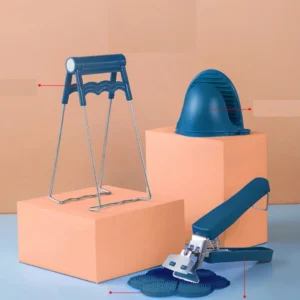 Bộ Dụng Cụ Gắp Đồ Nóng 4 Món: Kẹp Gắp Đĩa, Kẹp Nồi Có Chân Đứng, 2 Bao Ngón Silicone
