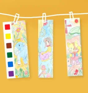 Bộ Tập Tô Màu Nước Cho Bé 20 Trang Kèm Cọ Và Hộp Màu