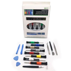 Bộ Tua Vít Sửa Điện Thoại 16 Món: Phillips, Torx, 5 Cánh, Y Kèm Dụng Cụ Cạy