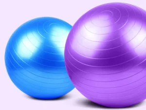 Bóng Tập Yoga 75 cm Chịu Lực 150 kg, Bề Mặt Chống Trượt, Tập Tại Nhà