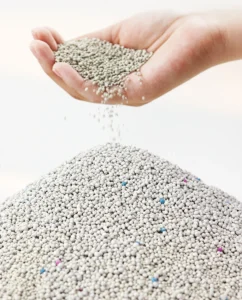 Cát Vệ Sinh Cho Mèo, Chó Bentonite 5 kg Hạt Nhỏ Vón Cục
