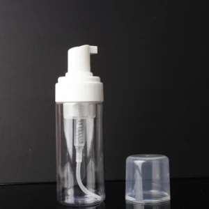 Chai Chiết Tạo Bọt 120 ml Nhựa PE Trong Suốt, Có Nắp