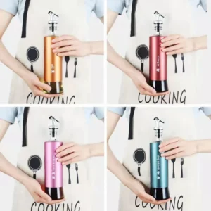 Chai Đựng Dầu Ăn, Giấm Thủy Tinh Bọc Thép 300 ml Có Vòi Rót