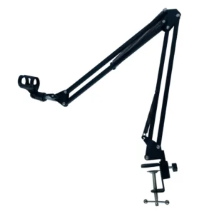 Chân Kẹp Micro Gắn Bàn Dạng Cần Gập Mở Rộng 70 cm, Kèm Kẹp Mic Và Màng Lọc, Có Hóa Đơn