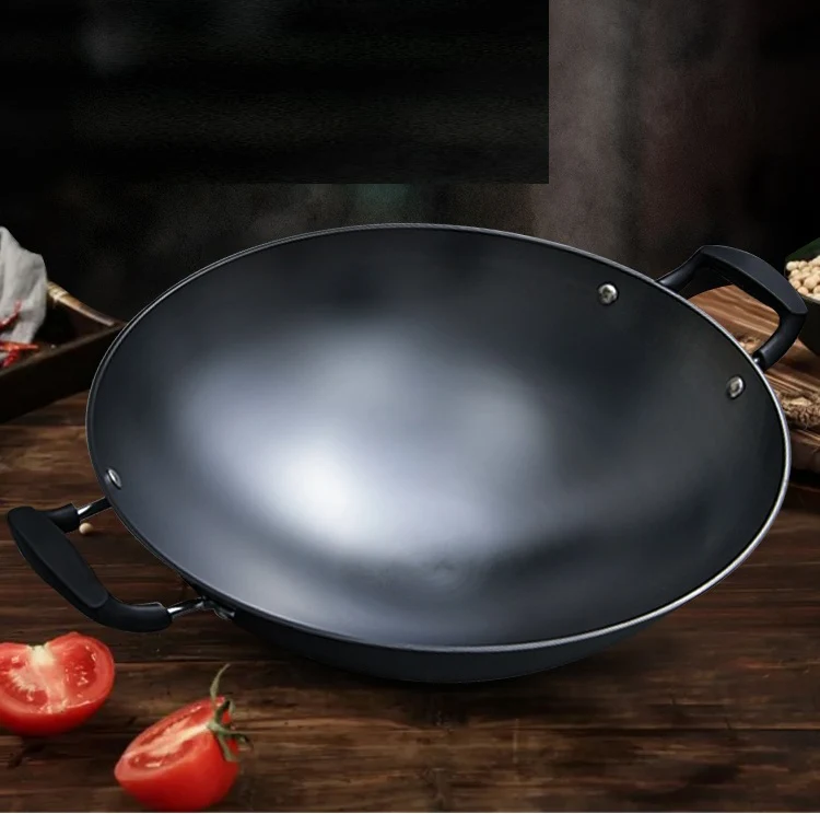 Chảo Bầu Chống Dính Hai Quai Lòng Sâu 34 cm, Cao 10,8 cm