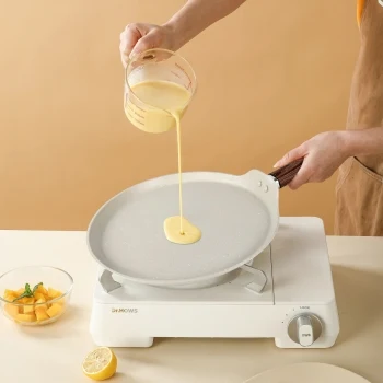 Chảo Chống Dính Mặt Phẳng Đổ Bánh Xèo, Bánh Crepe, Trứng Tráng Mỏng