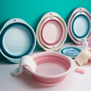 Chậu Silicone Gấp Gọn 32 × 28 × 10,5 cm