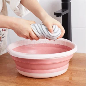 Chậu Silicone Gấp Gọn 32 × 28 × 10,5 cm