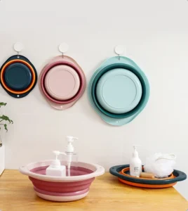 Chậu Silicone Gấp Gọn 32 × 28 × 10,5 cm
