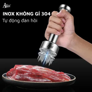 Chày Dập Làm Mềm Thịt ALIZZ AL-14450, 21 Kim Inox 304