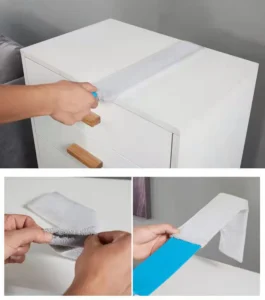 Chổi Quét Gầm Giường, Gầm Tủ Cán Kéo Dài, Đầu Dẹt Uốn Được