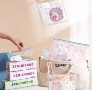 Combo 20 Túi Zip Đựng Quần Áo Trẻ Em 22 × 14 cm