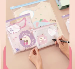 Combo 20 Túi Zip Đựng Quần Áo Trẻ Em 22 × 14 cm