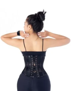 Corset Lưới Định Hình Eo 26 Xương Thép Non, 5 Khuy Cài, Dây Dù 8 Lớp