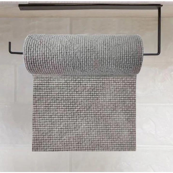 Cuộn 25 Khăn Lau Bếp Vải Không Dệt 20,5 x 20,5 cm, Giặt Dùng Lại