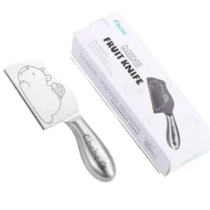 Dao Gọt Trái Cây Mini Hình Capybara Cbobo, Lưỡi Thép 4Cr 7 cm