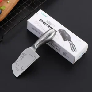 Dao Gọt Trái Cây Mini Hình Capybara Cbobo, Lưỡi Thép 4Cr 7 cm