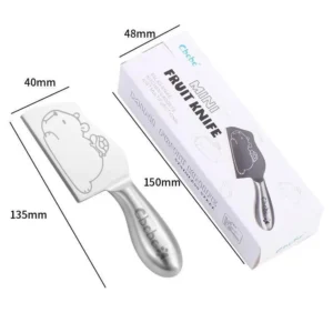 Dao Gọt Trái Cây Mini Hình Capybara Cbobo, Lưỡi Thép 4Cr 7 cm
