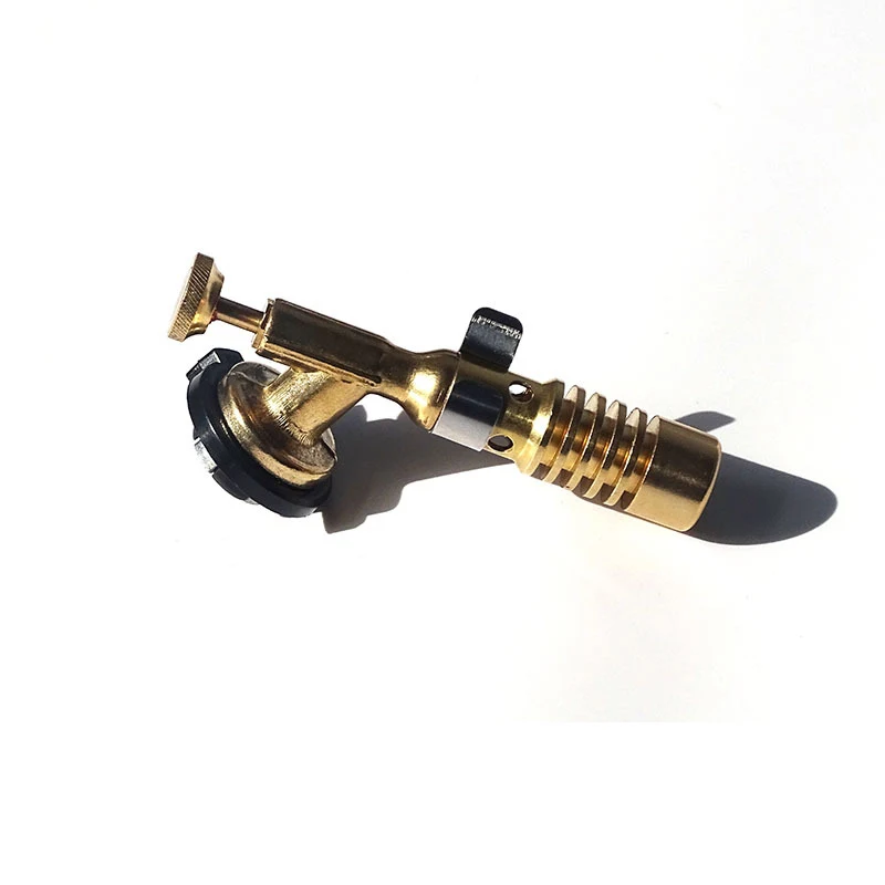 Đầu Khò Gas Bằng Đồng Thau YT-818, Núm Chỉnh Lửa