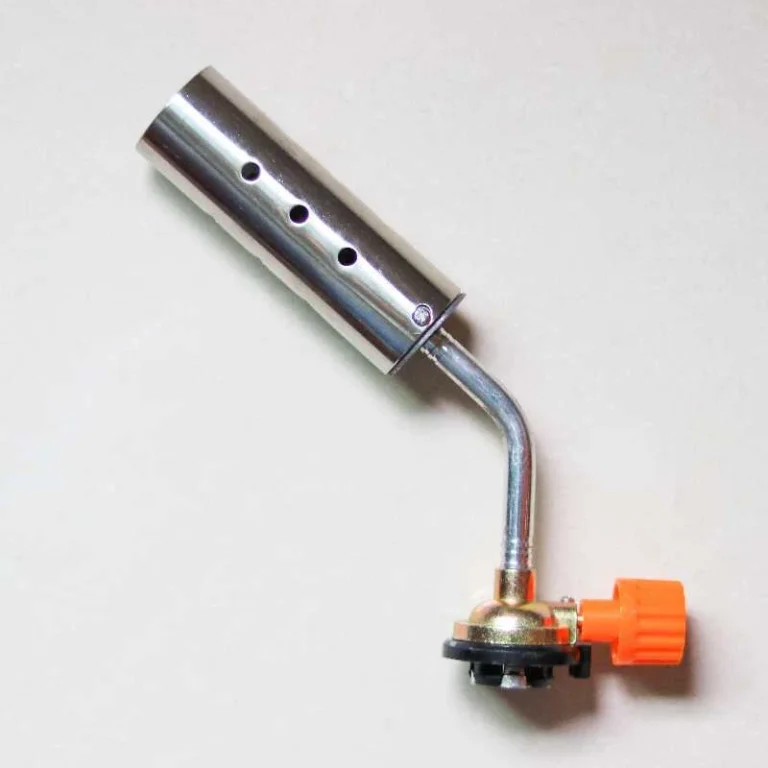 Đầu Khò Gas Mini Gắn Bình Gas Du Lịch, Núm Chỉnh Lửa