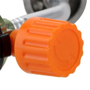 Đầu Khò Gas Mini Gắn Bình Gas Du Lịch, Núm Chỉnh Lửa