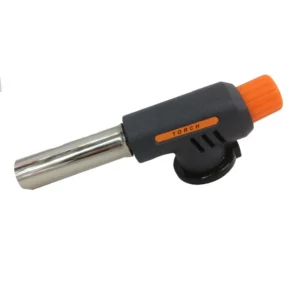 Đèn Khò Gas Mini Đánh Lửa Tự Động Có Hệ Thống Sấy Gas, Dùng Lon Gas Butane