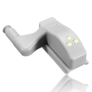 Đèn LED Bản Lề Tủ 3 Bóng Tự Sáng Khi Mở Cửa, Gắn Tủ Quần Áo, Tủ Bếp 7 × 2 cm