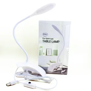 Đèn LED Kẹp Bàn Cổ Uốn Cắm USB MH-007