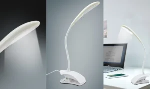 Đèn LED Kẹp Bàn Cổ Uốn Cắm USB MH-007